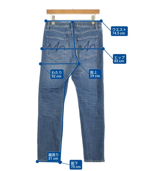 INDIVI（インディヴィ）デニムパンツ 青 サイズ:40(L位) レディース/2200659933102