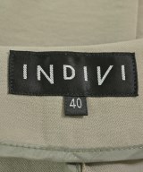INDIVI（インディヴィ）ノーカラージャケット グレー サイズ:40(L位) レディース/2200659933119