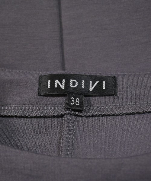 INDIVI（インディヴィ）Tシャツ・カットソー グレー サイズ:38(M位) レディース/2200659933126