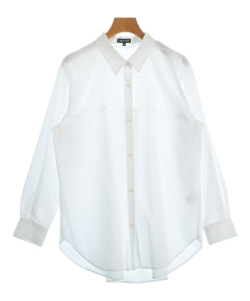 INDIVI(インディヴィ)カジュアルシャツ 白 サイズ:38(M位)/2200659933133
