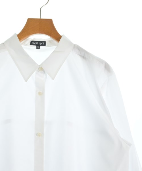 INDIVI（インディヴィ）カジュアルシャツ 白 サイズ:38(M位) レディース/2200659933133