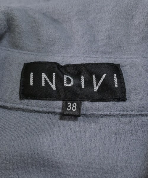 INDIVI（インディヴィ）カジュアルシャツ 青 サイズ:38(M位) レディース/2200659933188