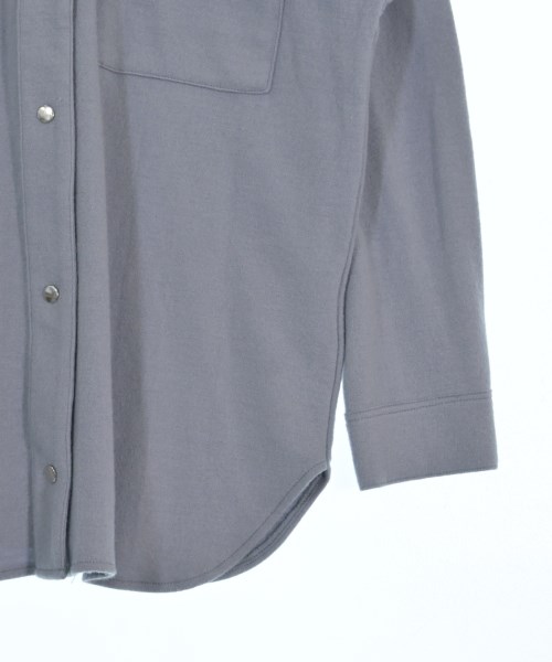 INDIVI（インディヴィ）カジュアルシャツ 青 サイズ:38(M位) レディース/2200659933188