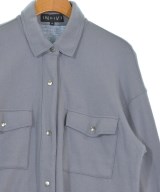 INDIVI（インディヴィ）カジュアルシャツ 青 サイズ:38(M位) レディース/2200659933188