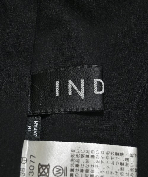 INDIVI（インディヴィ）スラックス 黒 サイズ:38(M位) レディース/2200662982067