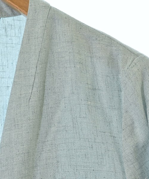 INDIVI（インディヴィ）ノーカラージャケット 青 サイズ:36(S位) レディース/2200662982074