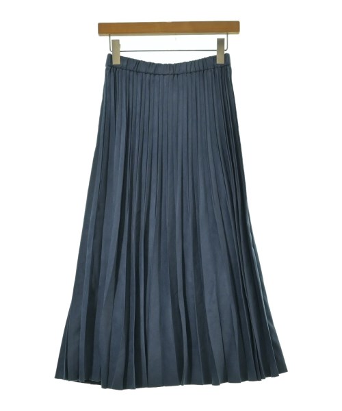INDIVI（インディヴィ）ロング・マキシ丈スカート 紺 サイズ:36(S位) レディース/2200661104040