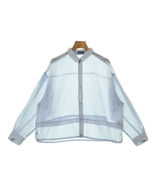 INDIVI(インディヴィ)カジュアルシャツ 青 サイズ:38(M位)/2200661104071