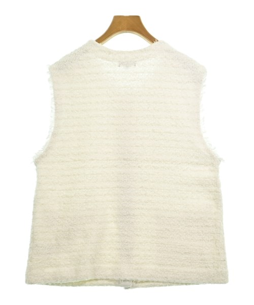 INDIVI（インディヴィ）ベスト 白 サイズ:38(M位) レディース/2200661104118