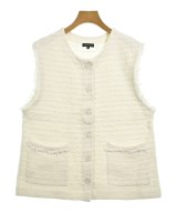 INDIVI（インディヴィ）ベスト 白 サイズ:38(M位) レディース/2200661104118