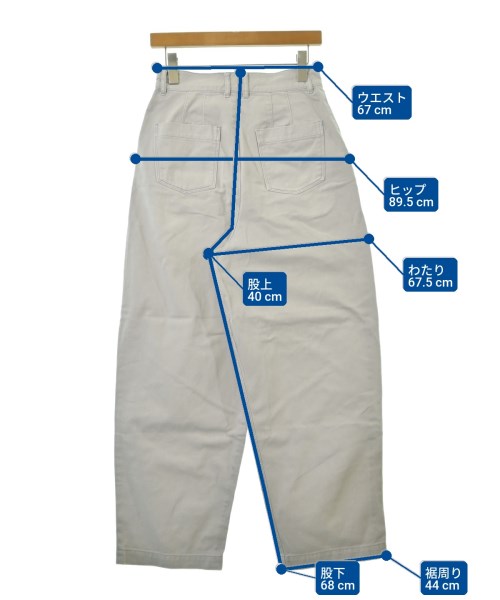 INDIVI（インディヴィ）デニムパンツ グレー サイズ:2(M位) レディース/2200661306161