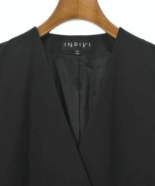 INDIVI（インディヴィ）ジャケット 黒 サイズ:-(L位) レディース/2200661679234