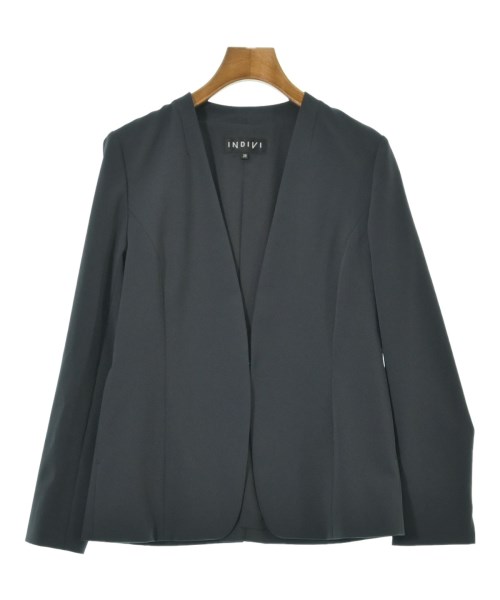 インディヴィ(INDIVI)のINDIVI ノーカラージャケット