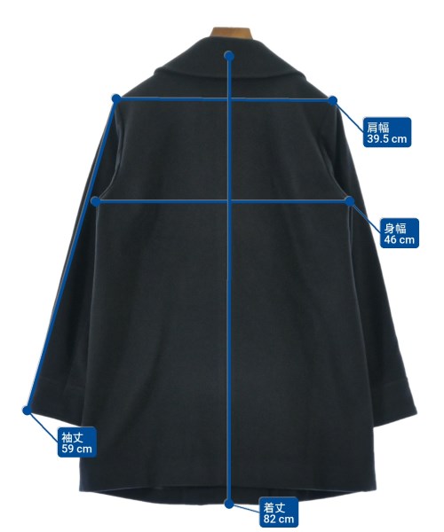 INDIVI（インディヴィ）チェスターコート 紺 サイズ:40(L位) レディース/2200664940010