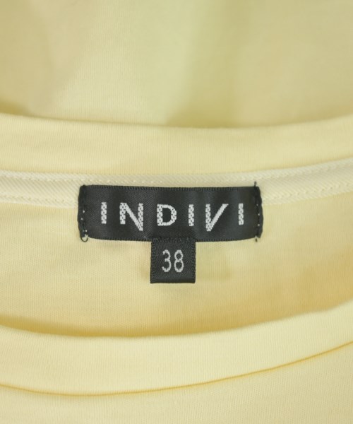 INDIVI（インディヴィ）Tシャツ・カットソー 黄 サイズ:38(M位) レディース/2200660841045