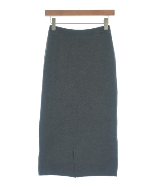 INDIVI（インディヴィ）ロング・マキシ丈スカート グレー サイズ:36(S位) レディース/2200661007051