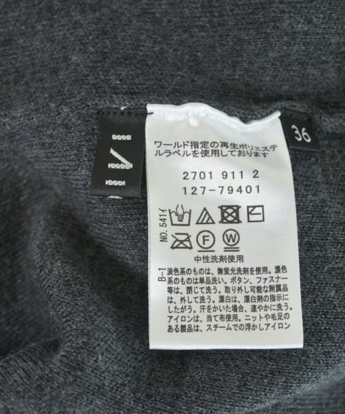 INDIVI（インディヴィ）ロング・マキシ丈スカート グレー サイズ:36(S位) レディース/2200661007051