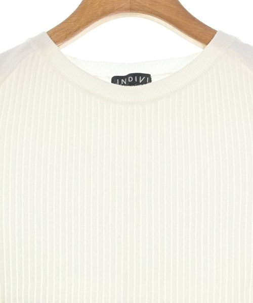 INDIVI（インディヴィ）ニット・セーター 白 サイズ:05(XS位) レディース/2200661191040