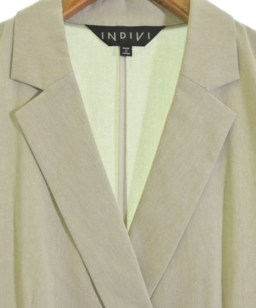 INDIVI（インディヴィ）カジュアルジャケット グレー サイズ:36(S位) レディース/2200663429011