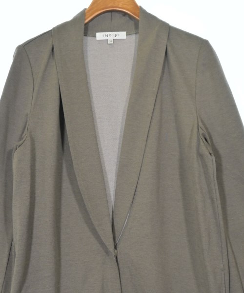 INDIVI（インディヴィ）カーディガン カーキ サイズ:38(M位) レディース/2200666726032