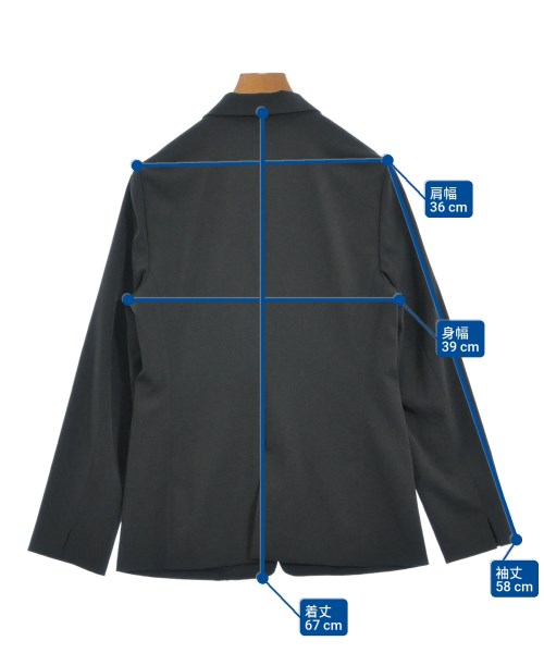 INDIVI（インディヴィ）ジャケット 黒 サイズ:38(M位) レディース/2200664486020