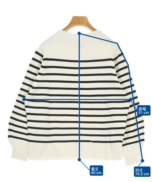 INDIVI（インディヴィ）ニット・セーター 白 サイズ:13(XL位) レディース/2200664877057