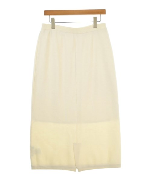 INDIVI（インディヴィ）ロング・マキシ丈スカート 白 サイズ:13(XL位) レディース/2200664807047