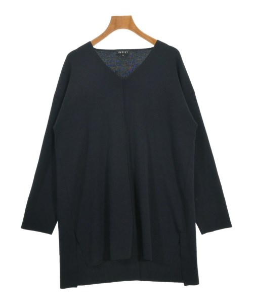 INDIVI(インディヴィ)ニット・セーター 紺 サイズ:13(XL位)/2200664807078