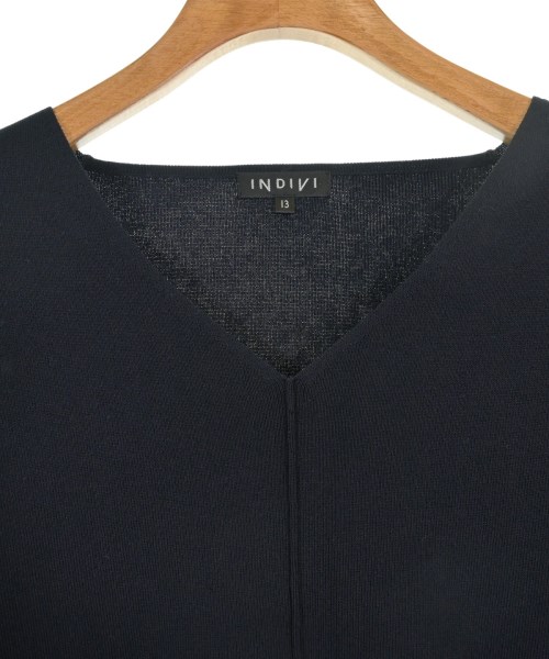 INDIVI（インディヴィ）ニット・セーター 紺 サイズ:13(XL位) レディース/2200664807078
