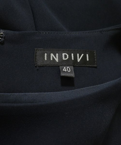 INDIVI（インディヴィ）ワンピース 紺 サイズ:40(L位) レディース/2200666865014