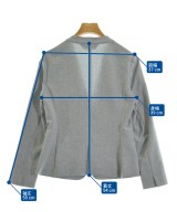 INDIVI（インディヴィ）ノーカラージャケット グレー サイズ:38(M位) レディース/2200666865021