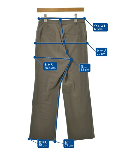 INDIVI（インディヴィ）スラックス ベージュ サイズ:38(M位) レディース/2200666083036