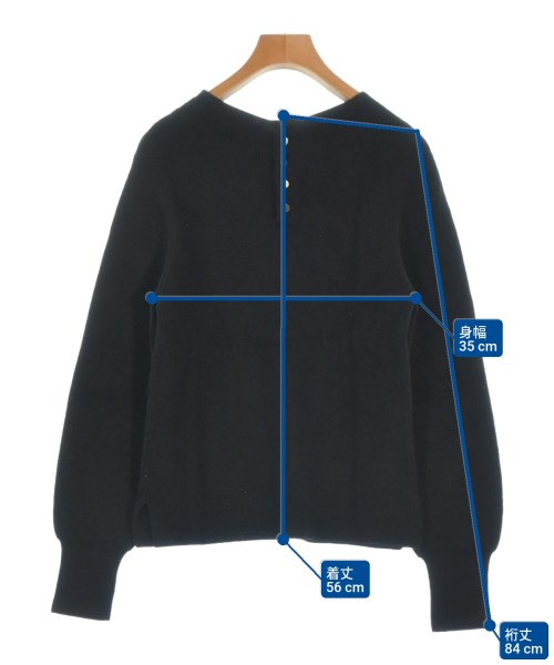 INDIVI（インディヴィ）ニット・セーター 黒 サイズ:34(XS位) レディース/2200666010049