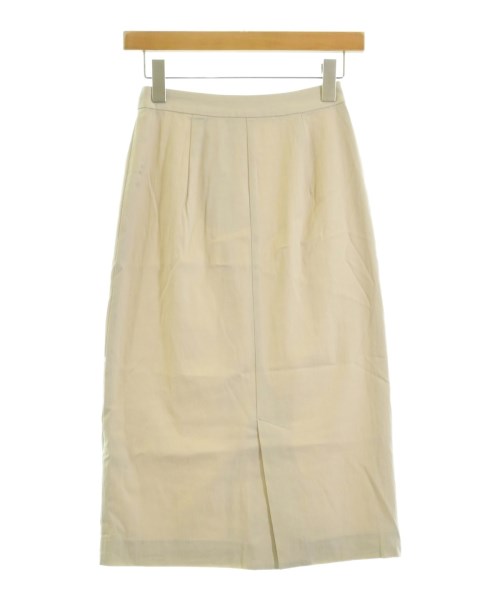 INDIVI（インディヴィ）ひざ丈スカート ベージュ サイズ:05(XS位) レディース/2200668656047
