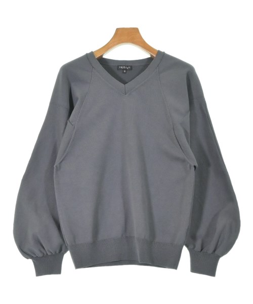 INDIVI(インディヴィ)ニット・セーター グレー サイズ:38(M位)/2200669345049