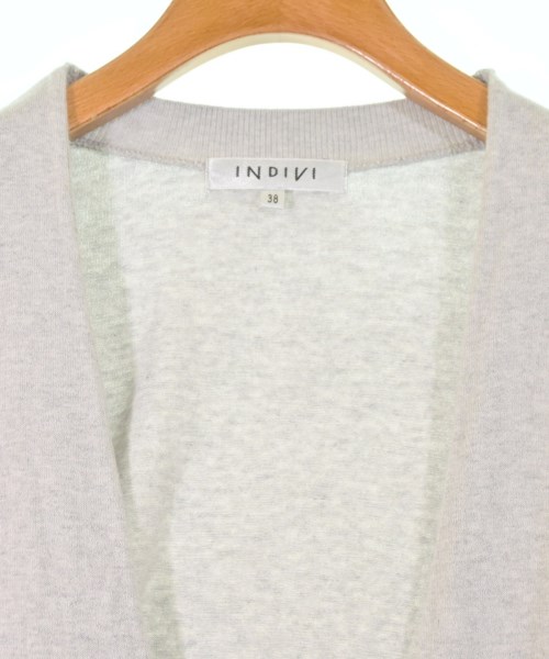 INDIVI（インディヴィ）カーディガン グレー サイズ:38(M位) レディース/2200669582017