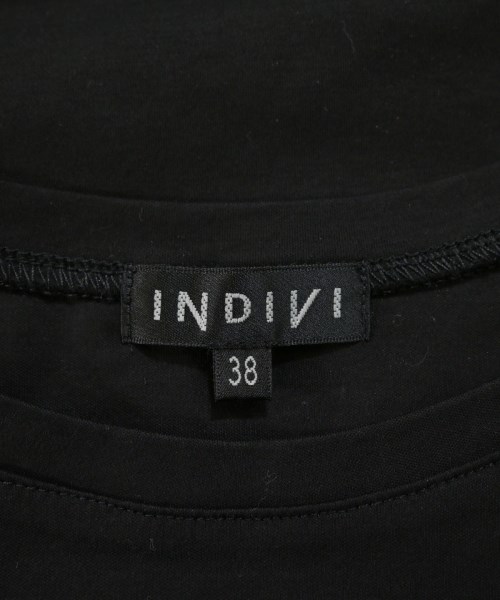 INDIVI（インディヴィ）Tシャツ・カットソー 黒 サイズ:38(M位) レディース/2200661241141