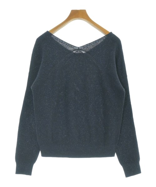 INDIVI（インディヴィ）ニット・セーター 紺 サイズ:38(M位) レディース/2200667664050