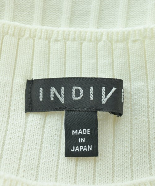 INDIVI（インディヴィ）ニット・セーター 白 サイズ:38(M位) レディース/2200667664074