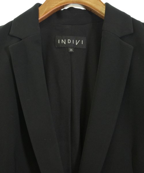 INDIVI（インディヴィ）テーラードジャケット 黒 サイズ:36(S位) レディース/2200669545012