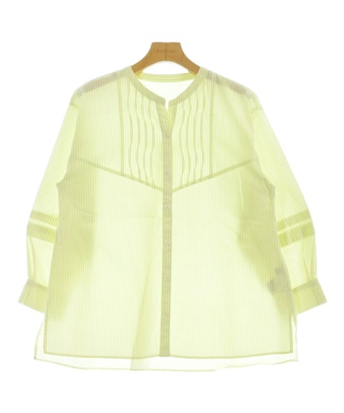 INDIVI(インディヴィ)カジュアルシャツ 緑 サイズ:38(M位)/2200663668229