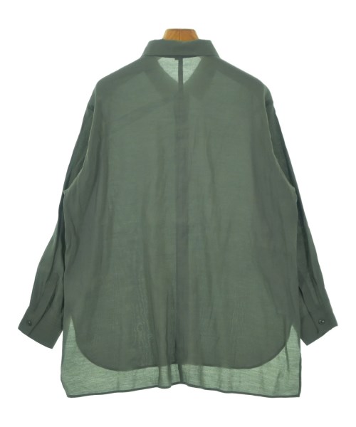 INDIVI（インディヴィ）カジュアルシャツ 緑 サイズ:38(M位) レディース/2200663668243