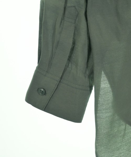 INDIVI（インディヴィ）カジュアルシャツ 緑 サイズ:38(M位) レディース/2200663668243