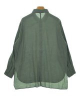 INDIVI（インディヴィ）カジュアルシャツ 緑 サイズ:38(M位) レディース/2200663668243