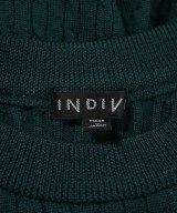 INDIVI（インディヴィ）ニット・セーター 緑 サイズ:34(XS位) レディース/2200671091026