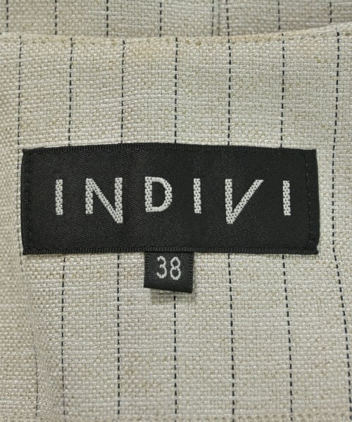 INDIVI（インディヴィ）ベスト 白 サイズ:38(M位) レディース/2200667788039