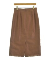 UNTITLED（アンタイトル）ロング・マキシ丈スカート 茶 サイズ:3(L位) レディース/2200669003055