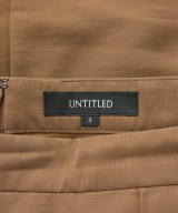 UNTITLED（アンタイトル）ロング・マキシ丈スカート 茶 サイズ:3(L位) レディース/2200669003055
