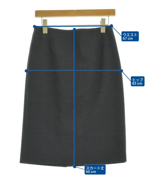 INDIVI（インディヴィ）ロング・マキシ丈スカート 黒 サイズ:40(L位) レディース/2200669003062