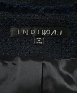 INDIVI（インディヴィ）ノーカラージャケット 紺 サイズ:38(M位) レディース/2200669472073